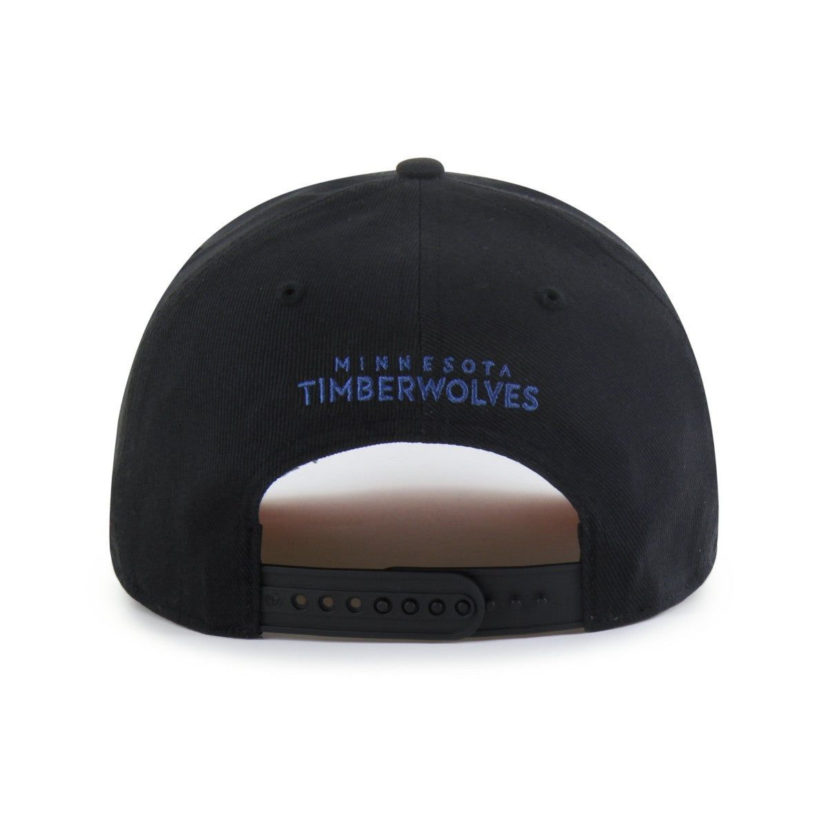 Minnesota Timberwolves Brand Seen by '47 Sorry I Was Hooping Hitch Adjustable Hat Black - 47 brand