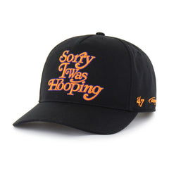 New York Knicks Brand Seen by '47 Sorry I Was Hooping Hitch Adjustable Hat Black - 47 brand