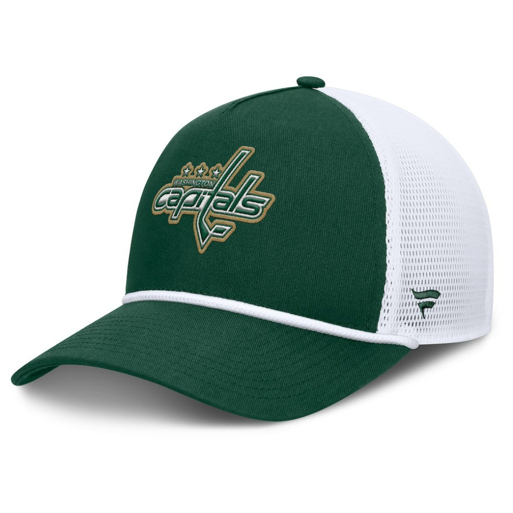 Washington Capitals Fanatics Bermuda A-Frame Adjustable Hat - Green/White | US 203170639