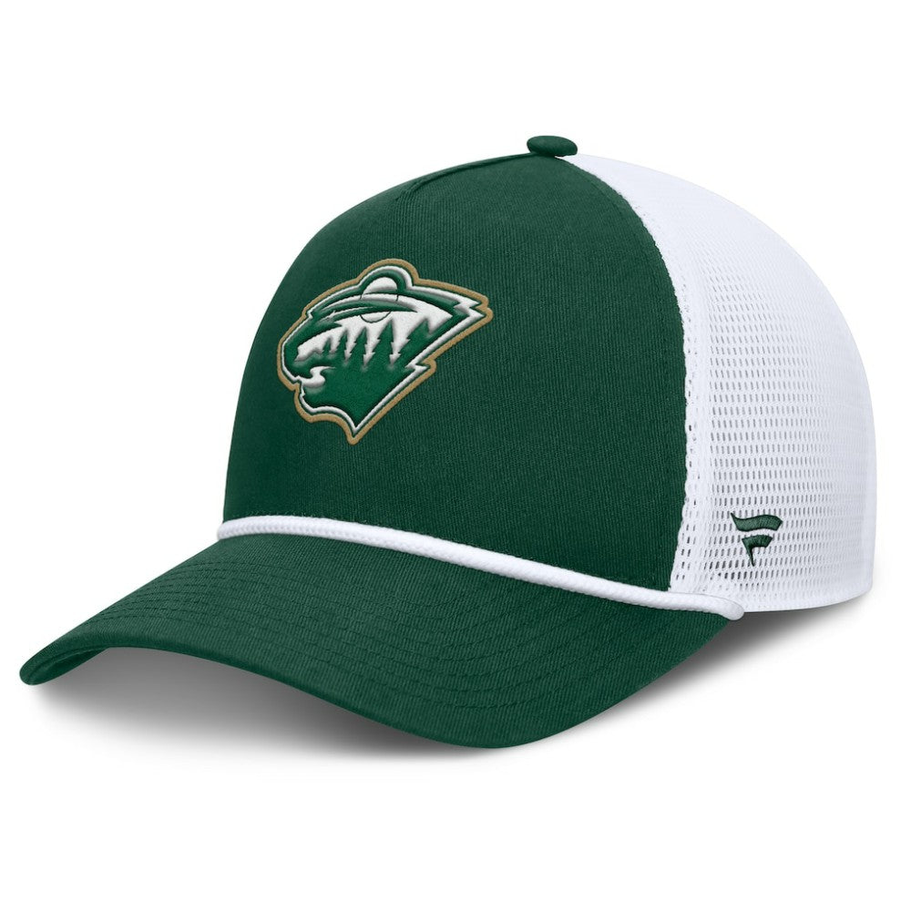 Minnesota Wild Fanatics Bermuda A-Frame Adjustable Hat - Green/White | US 203170640