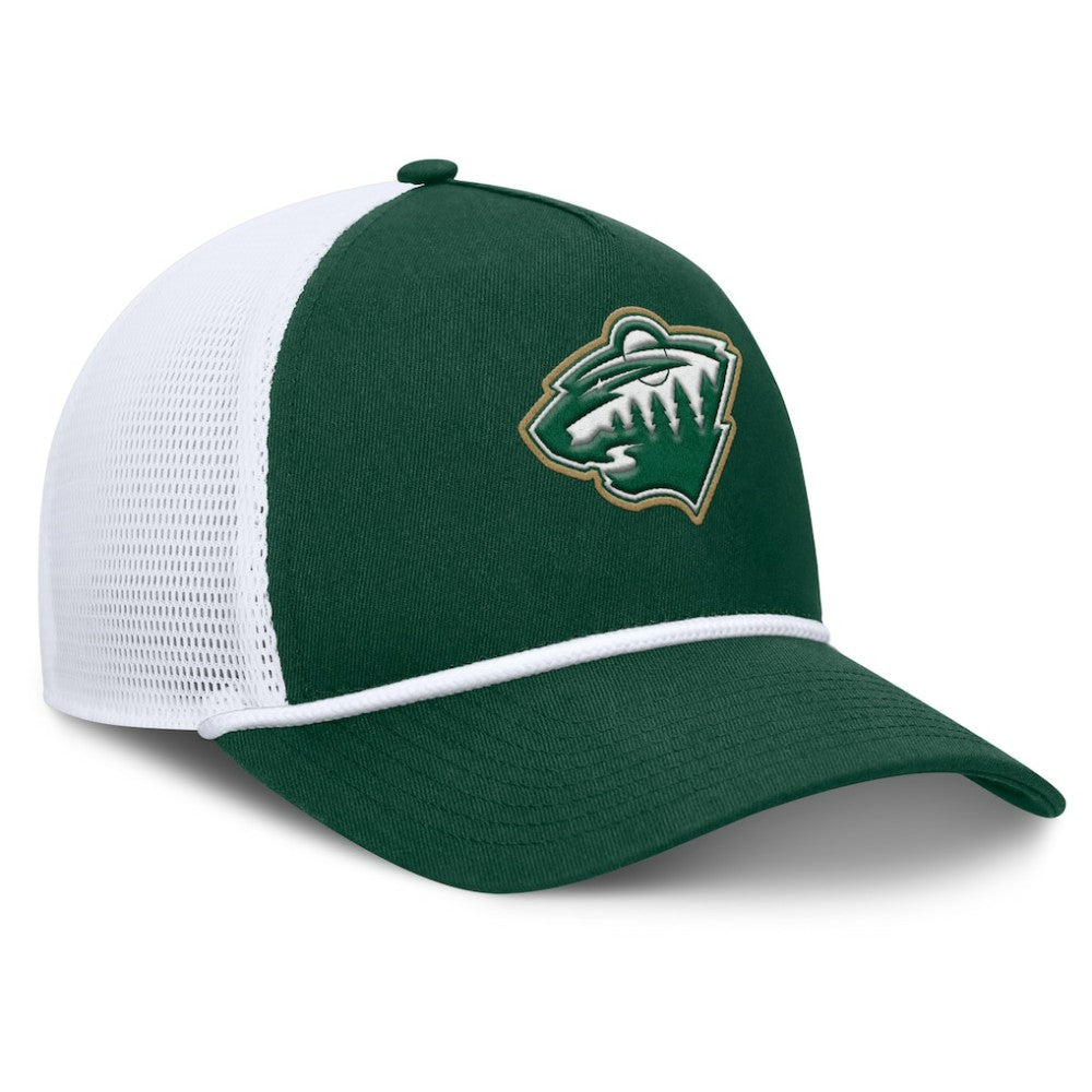 Minnesota Wild Fanatics Bermuda A-Frame Adjustable Hat - Green/White | US 203170640