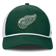 Detroit Red Wings Fanatics Bermuda A-Frame Adjustable Hat - Green/White | US 203170645