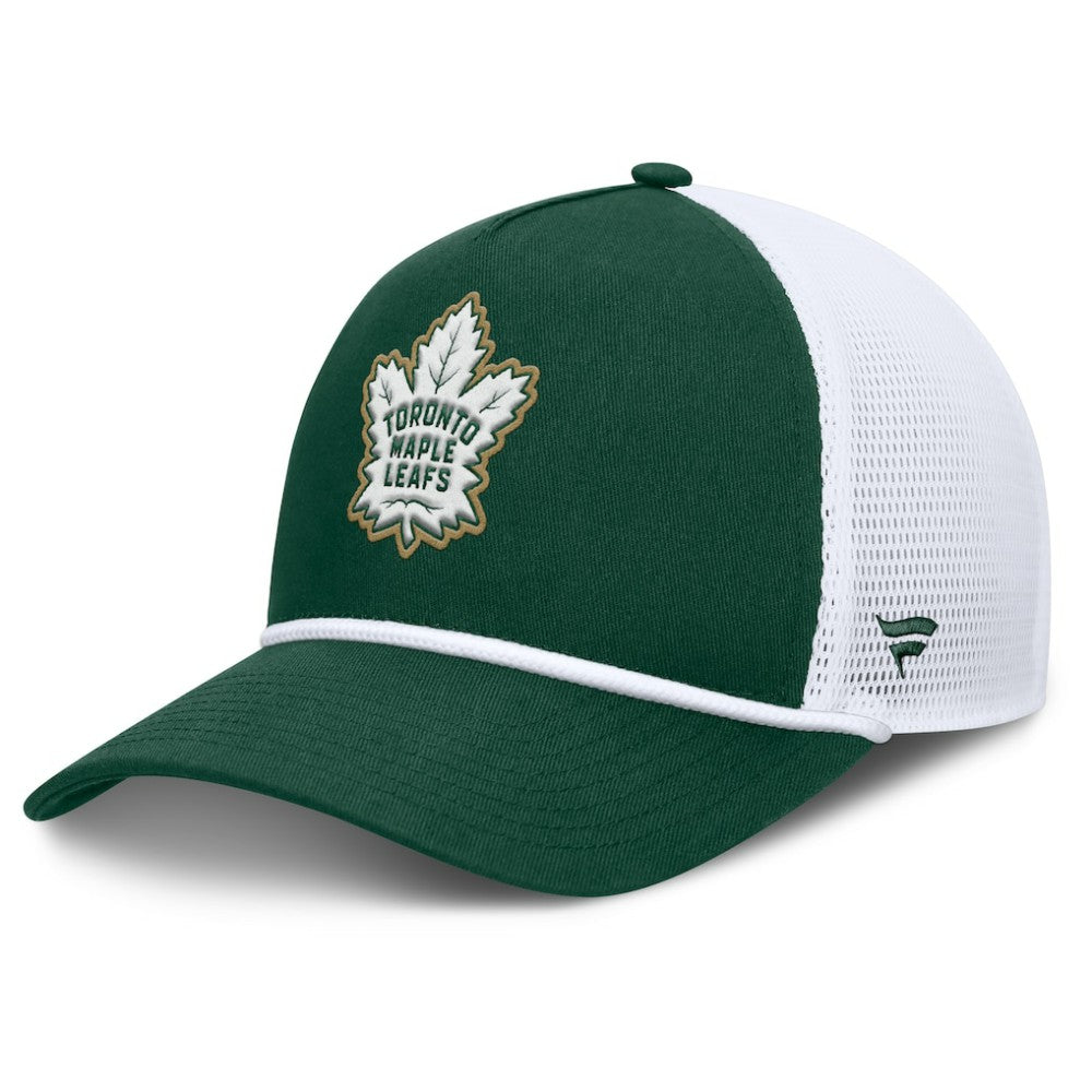 Toronto Maple Leafs Fanatics Bermuda A-Frame Adjustable Hat - Green/White | US 203170646