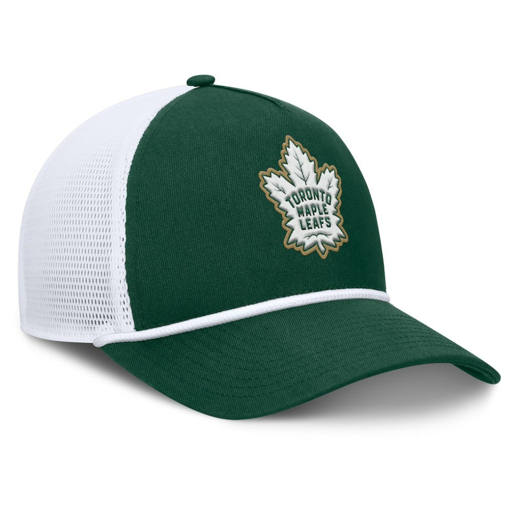 Toronto Maple Leafs Fanatics Bermuda A-Frame Adjustable Hat - Green/White | US 203170646
