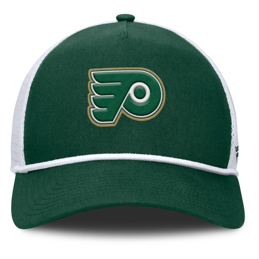 Philadelphia Flyers Fanatics Bermuda A-Frame Adjustable Hat - Green/White | US 203170650