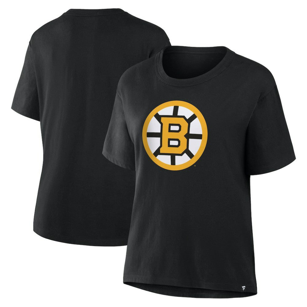 Boston Bruins Fanatics Women's Primary Logo Legacy T-Shirt - Black | US 203171053
