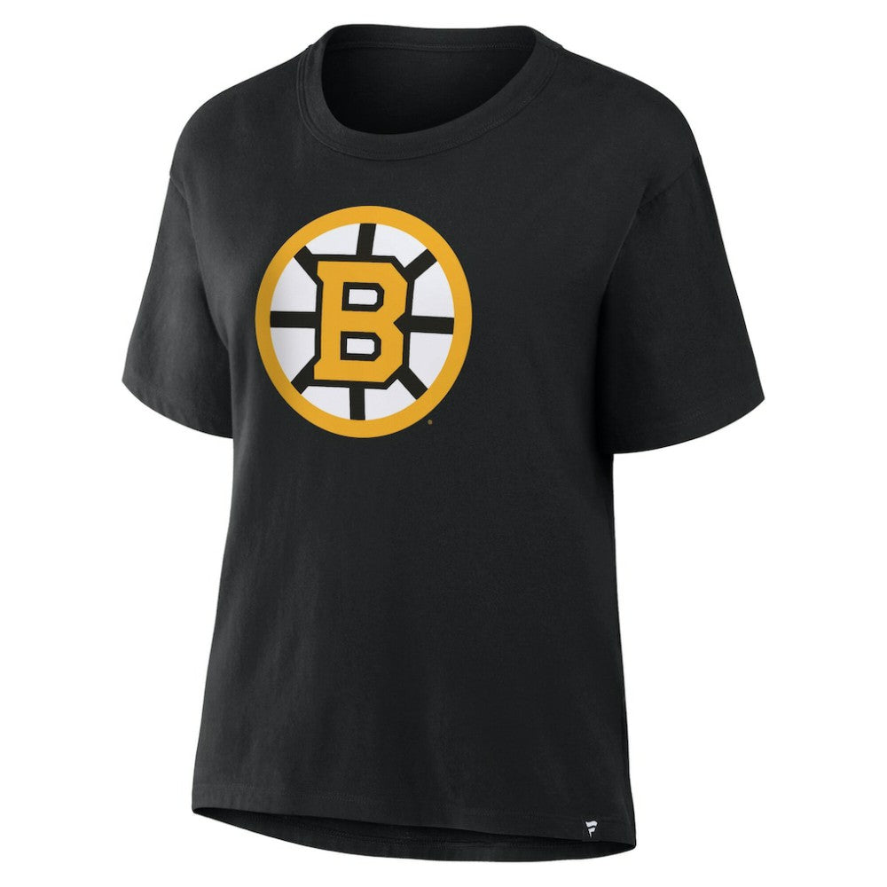 Boston Bruins Fanatics Women's Primary Logo Legacy T-Shirt - Black | US 203171053