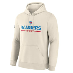 New York Rangers Fanatics Centennial Fleece Hoodie - Beige | US 203171192
