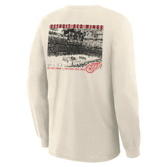 Detroit Red Wings Fanatics Centennial Legacy Long Sleeve T-Shirt - Beige | US 203171262