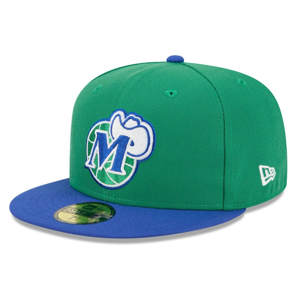 Dallas Mavericks 2025/26 Classic Edition Jersey Hook 59FIFTY Fitted Hat Green/Blue - New Era