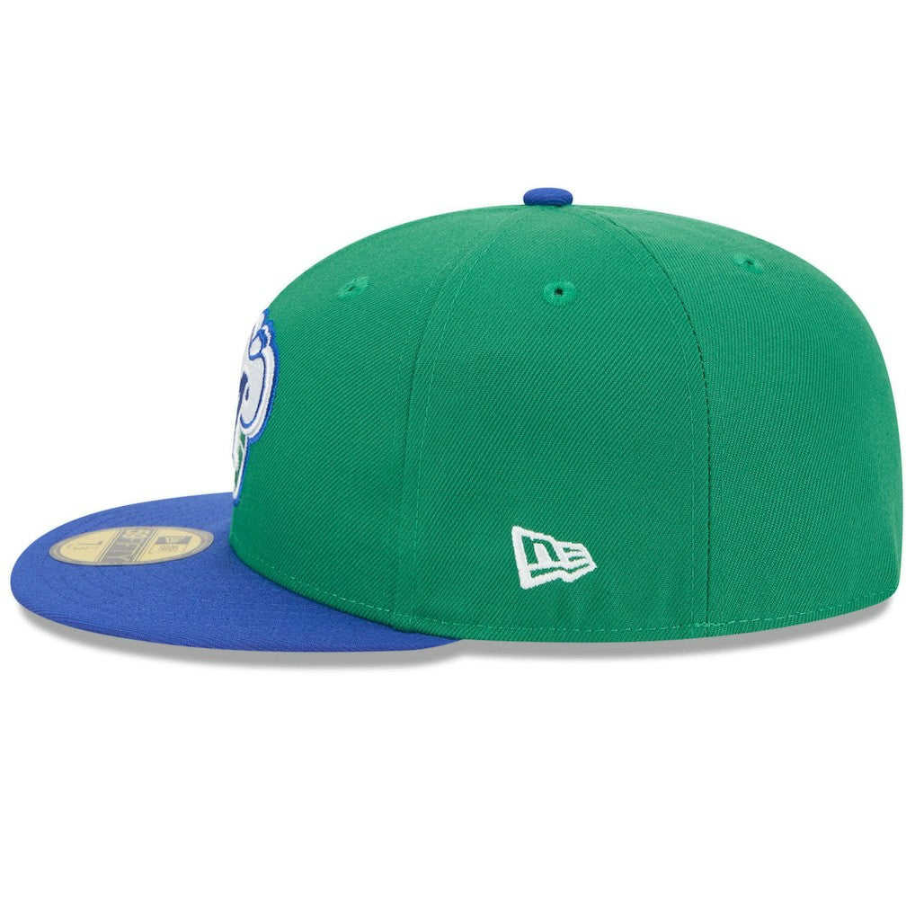 Dallas Mavericks 2025/26 Classic Edition Jersey Hook 59FIFTY Fitted Hat Green/Blue - New Era