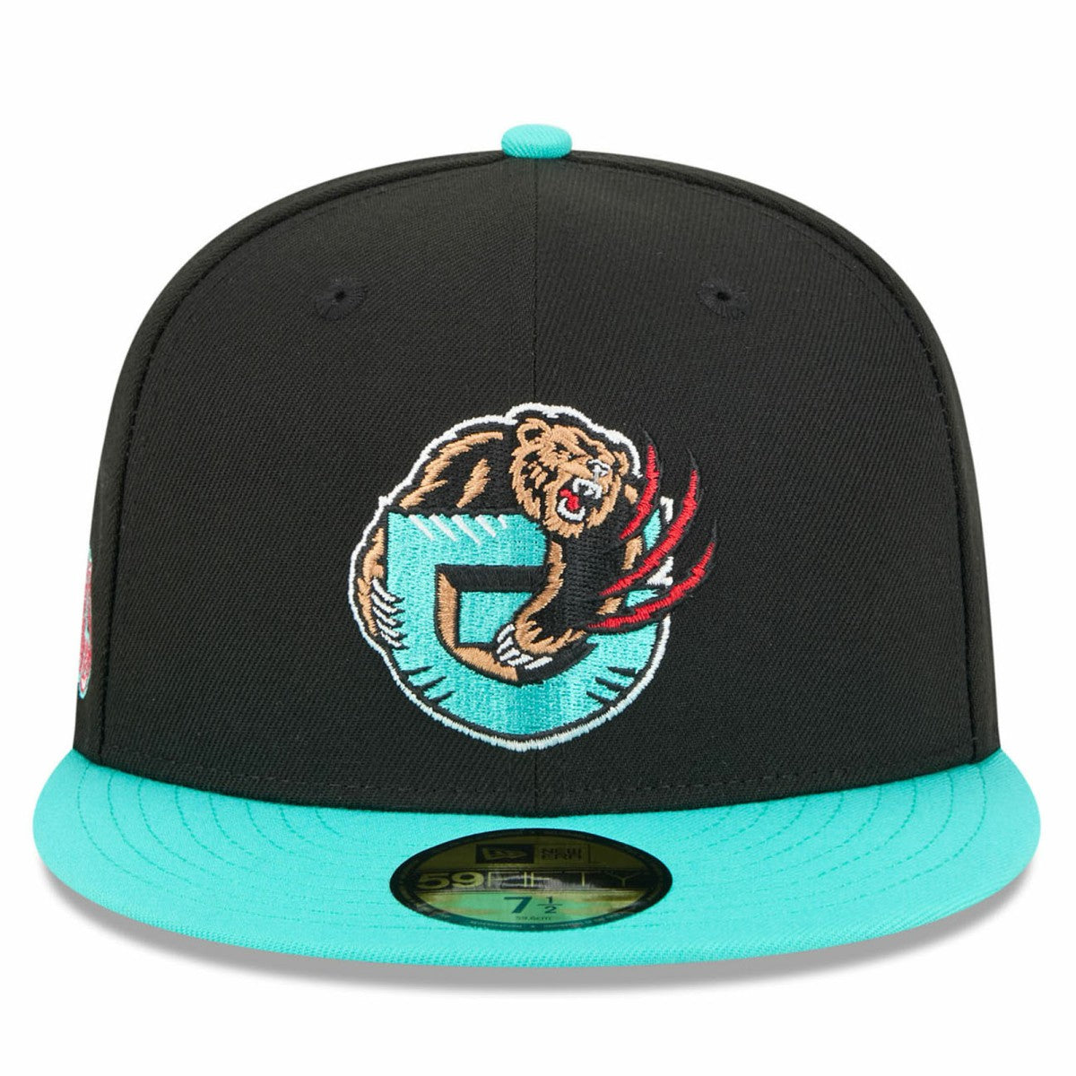 Memphis Grizzlies 2025/26 Classic Edition Jersey Hook 59FIFTY Fitted Hat Black/Turquoise - New Era