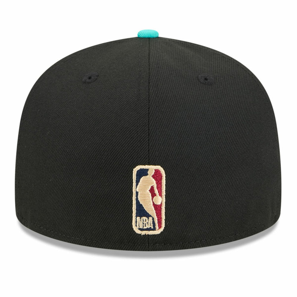 Memphis Grizzlies 2025/26 Classic Edition Jersey Hook 59FIFTY Fitted Hat Black/Turquoise - New Era