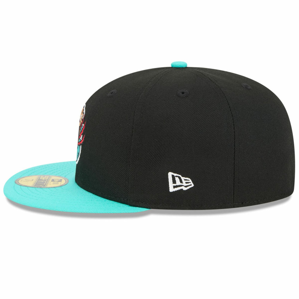 Memphis Grizzlies 2025/26 Classic Edition Jersey Hook 59FIFTY Fitted Hat Black/Turquoise - New Era