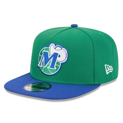 Dallas Mavericks 2025/26 Classic Edition Jersey Hook A-Frame 9FIFTY Snapback Hat Green/Blue - New Era