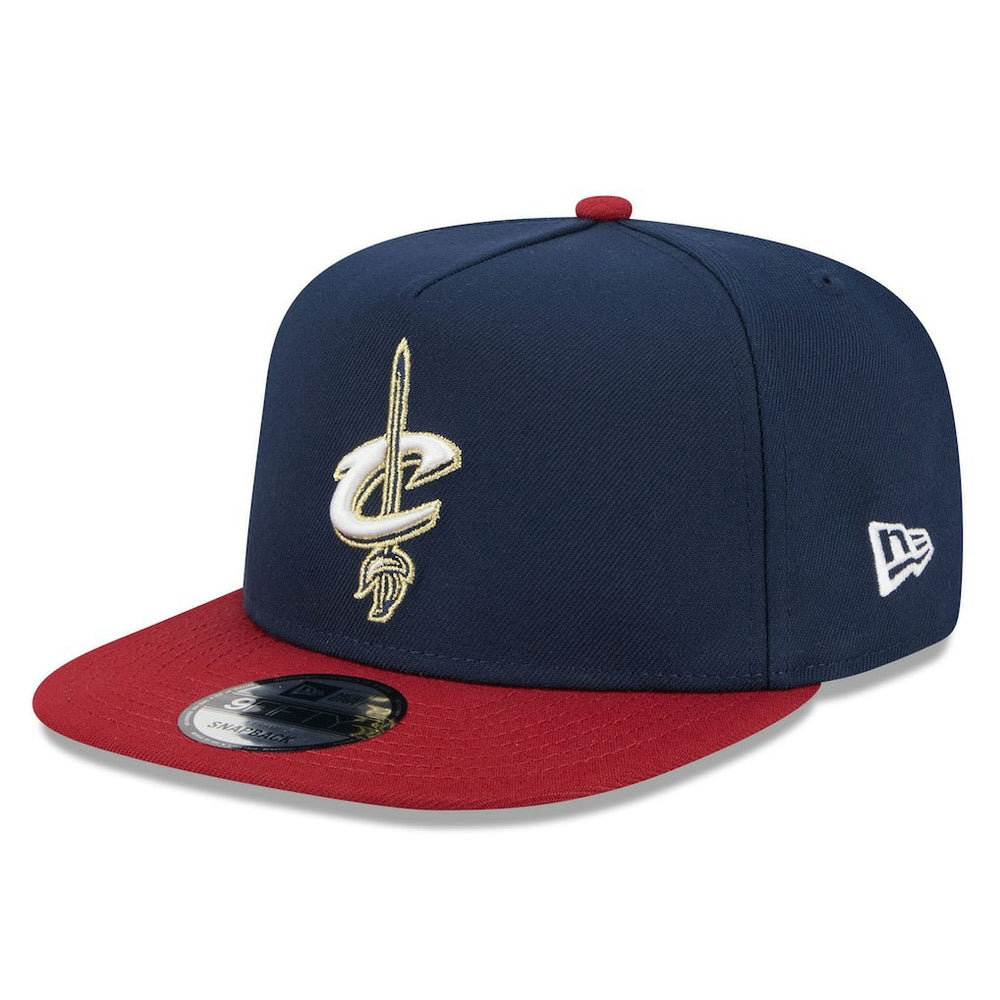 Cleveland Cavaliers 2025/26 Classic Edition Jersey Hook A-Frame 9FIFTY Snapback Hat Navy/Wine - New Era
