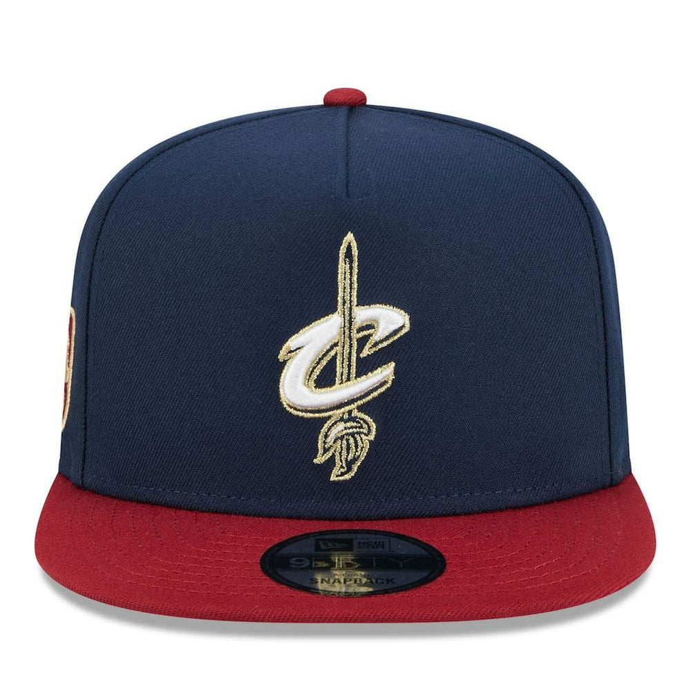 Cleveland Cavaliers 2025/26 Classic Edition Jersey Hook A-Frame 9FIFTY Snapback Hat Navy/Wine - New Era