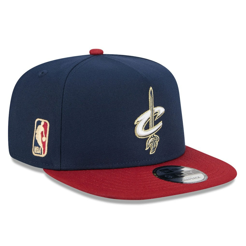 Cleveland Cavaliers 2025/26 Classic Edition Jersey Hook A-Frame 9FIFTY Snapback Hat Navy/Wine - New Era