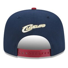 Cleveland Cavaliers 2025/26 Classic Edition Jersey Hook A-Frame 9FIFTY Snapback Hat Navy/Wine - New Era