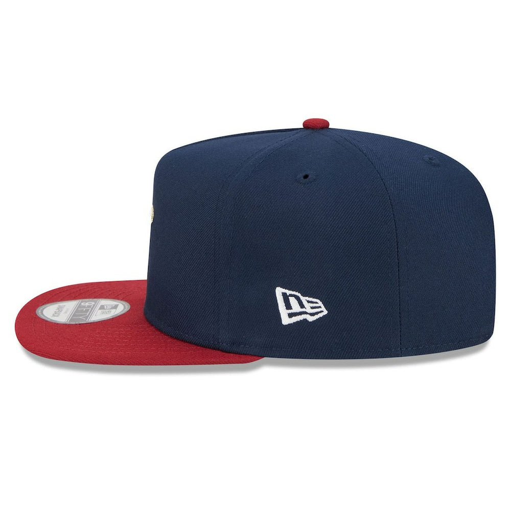 Cleveland Cavaliers 2025/26 Classic Edition Jersey Hook A-Frame 9FIFTY Snapback Hat Navy/Wine - New Era