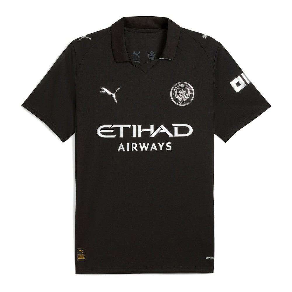 Manchester City 2025/26 Away Replica Jersey Black - Puma cheap