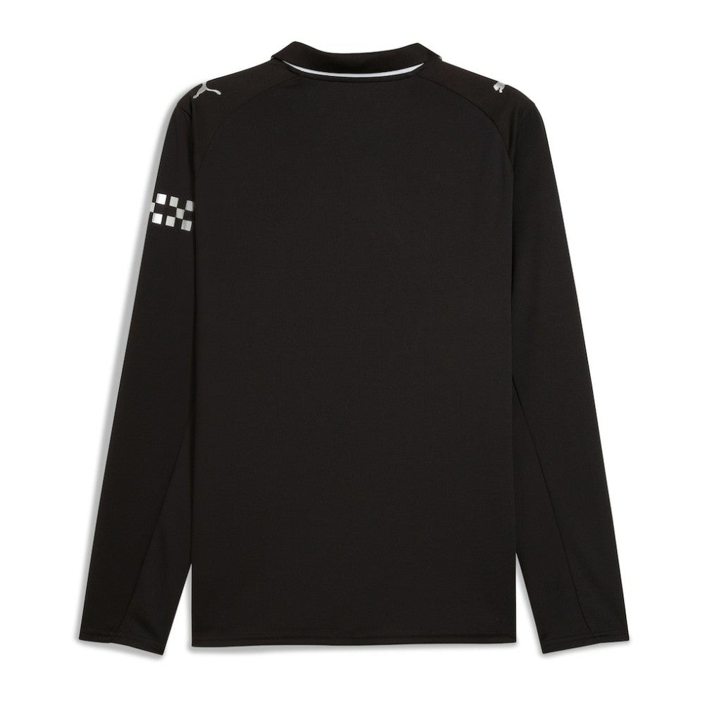 Manchester City 2025/26 Away Replica Long Sleeve Jersey Black - Puma