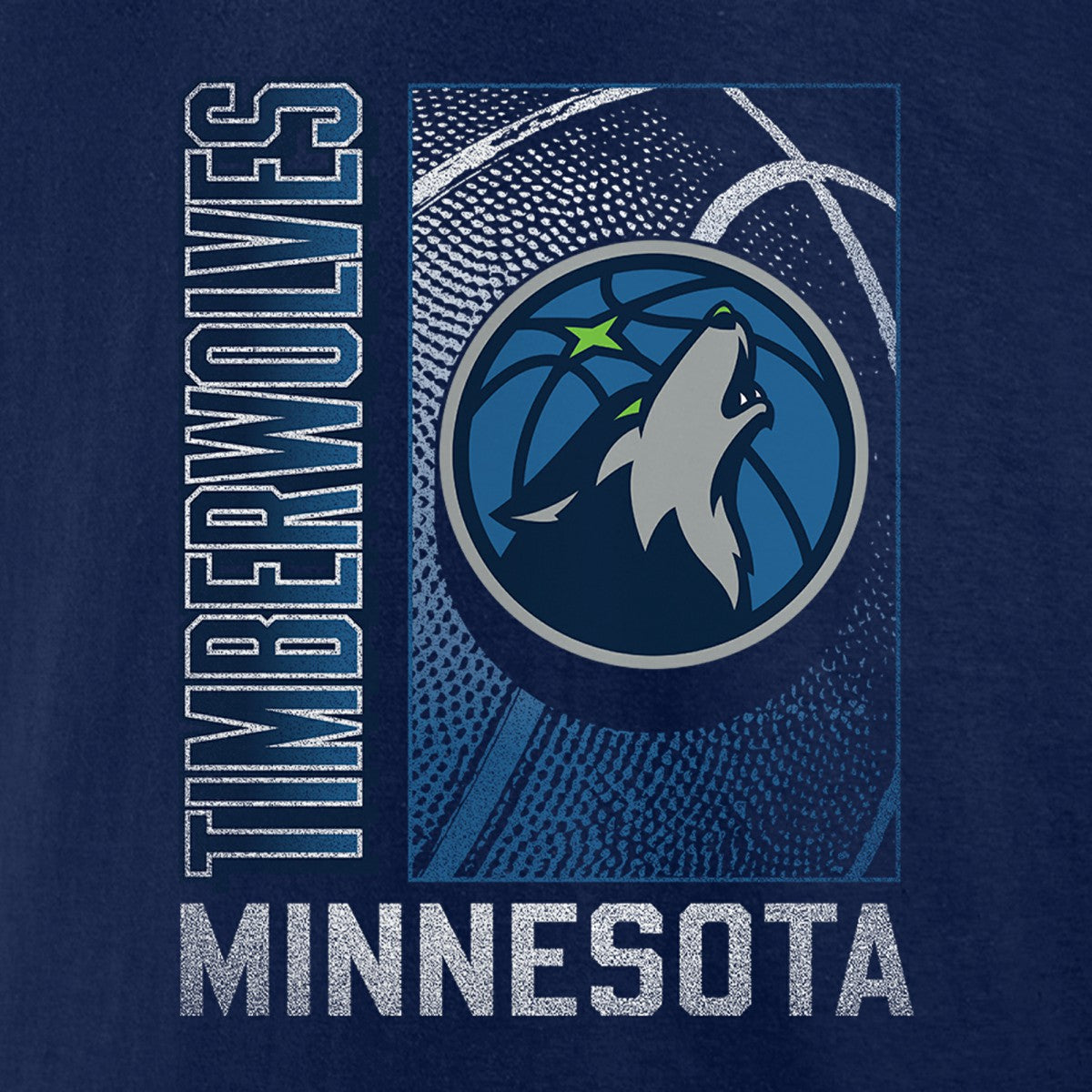 Minnesota Timberwolves '90s Graphic T-Shirt Navy outlet