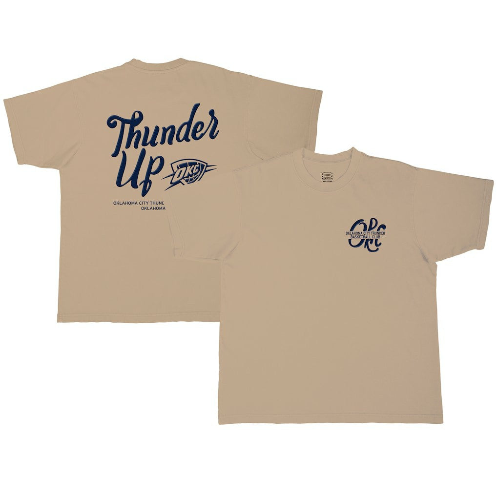 Oklahoma City Thunder Stadium Essentials Unisex Thunder Up Urban T-Shirt Tan outlet