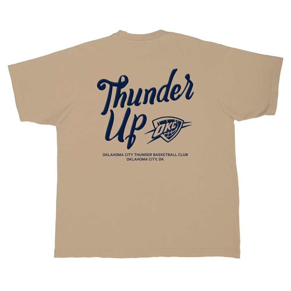 Oklahoma City Thunder Stadium Essentials Unisex Thunder Up Urban T-Shirt Tan outlet
