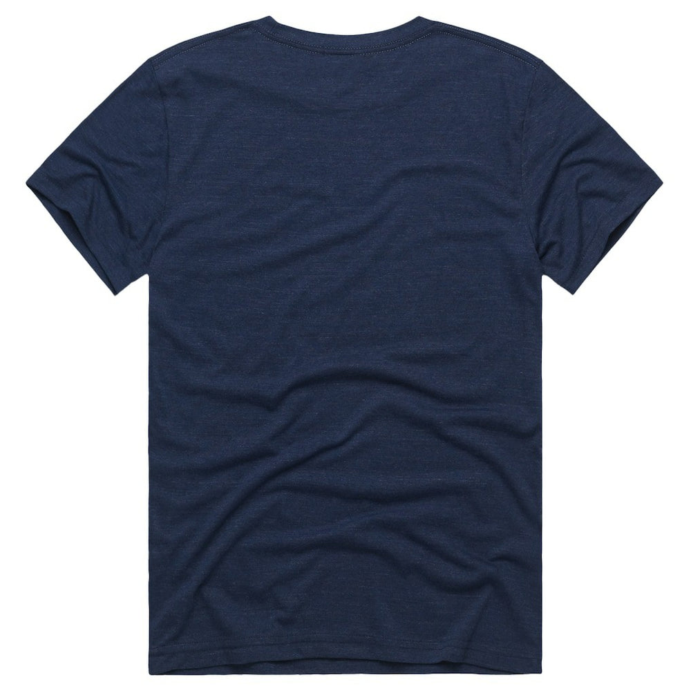Indiana Pacers Homage Unisex The "1-1414" Comeback Record Tri-Blend T-Shirt Navy outlet