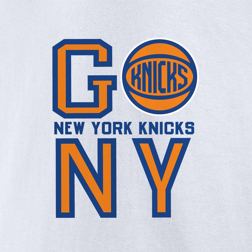 New York Knicks Go NY T-Shirt White