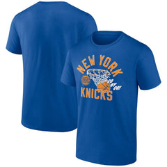 New York Knicks Swishing Hoop T-Shirt Blue outlet