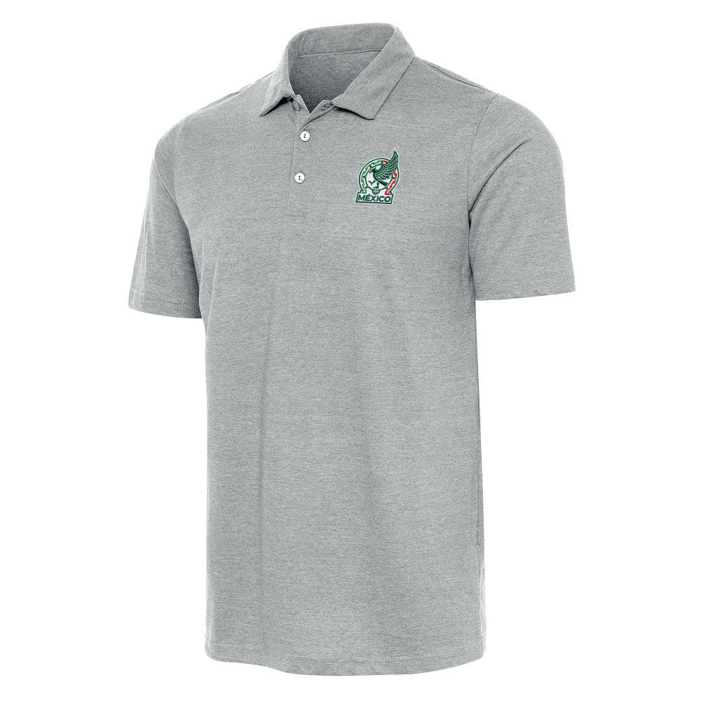 Mexico National Team Antigua Peak Polo Gray
