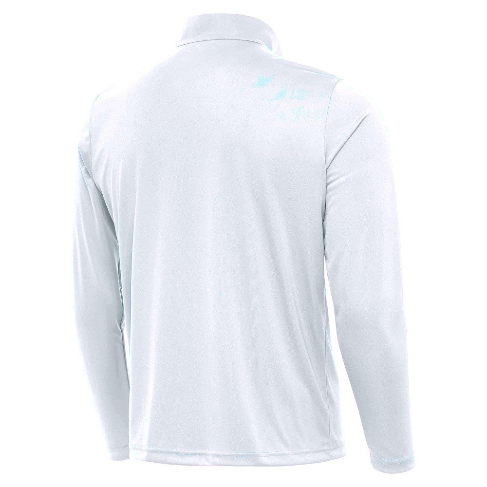 Mexico National Team Antigua Statement Quarter-Zip Pullover White