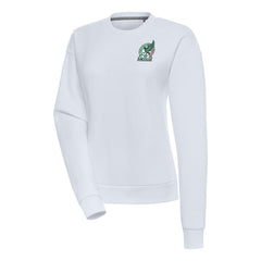 Mexico National Team Antigua Women's Takeover Pullover Sweatshirt White