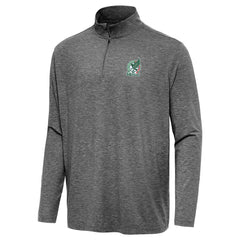 Mexico National Team Antigua Master Quarter-Zip Pullover Heather Black