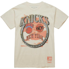 New York Knicks Big & Tall Hardwood Classics Crown Jewels T-Shirt White - Mitchell & Ness