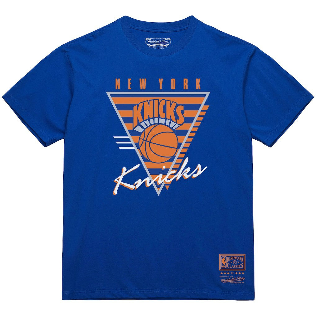 New York Knicks Big & Tall Hardwood Classics Final Seconds T-Shirt Blue - Mitchell & Ness outlet