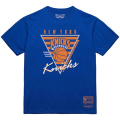 New York Knicks Big & Tall Hardwood Classics Final Seconds T-Shirt Blue - Mitchell & Ness outlet