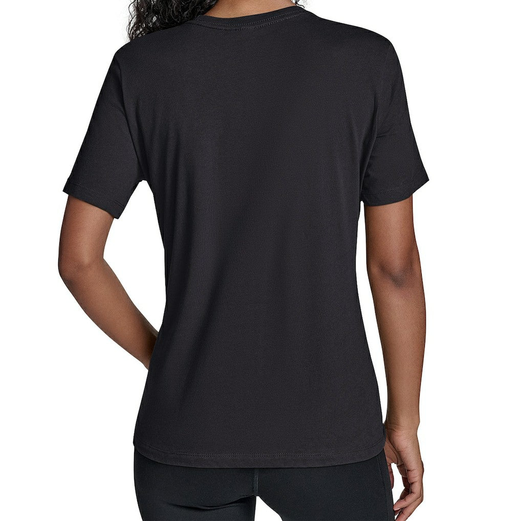 Washington Commanders Starter Women's Arch Stripe T-Shirt - Black T-shirts