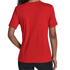 Kansas City Chiefs Starter Women's Arch Stripe T-Shirt - Red T-shirts