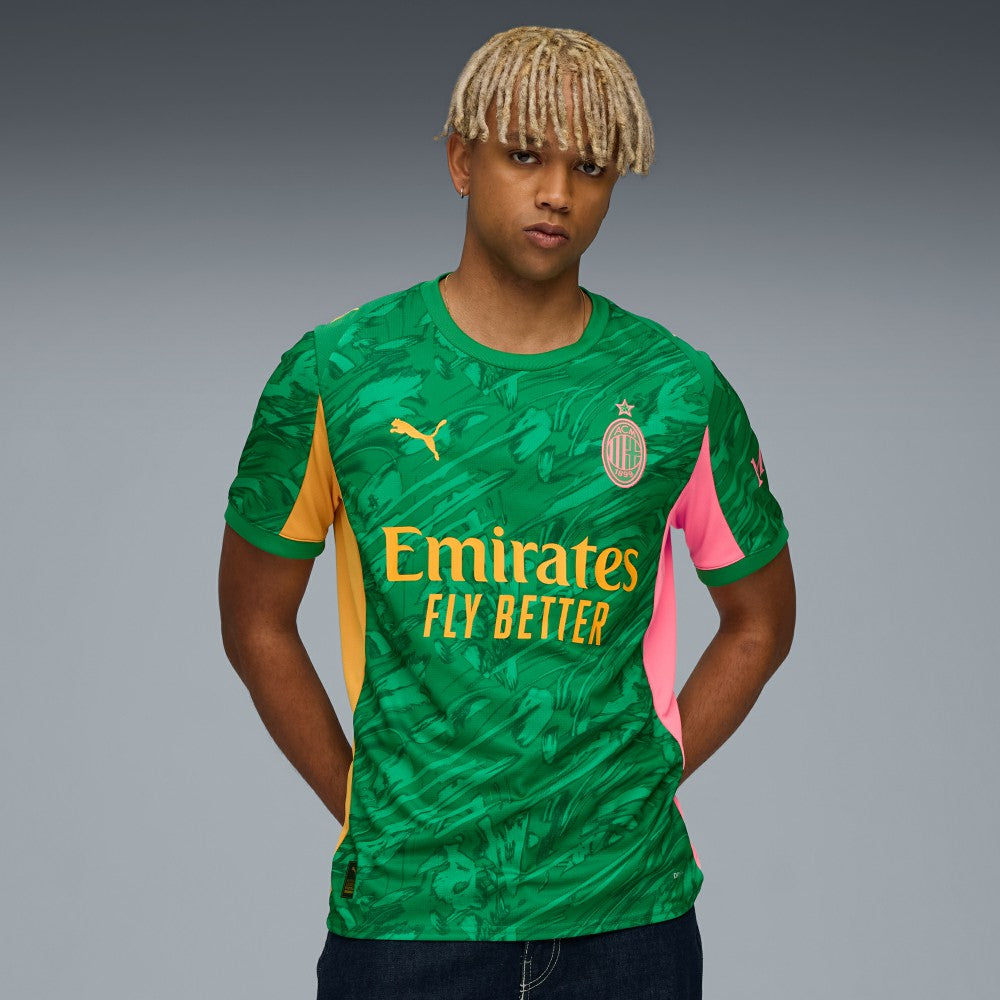 AC Milan 2025/26 Replica Goalkeeper Jersey Green - Puma cheap
