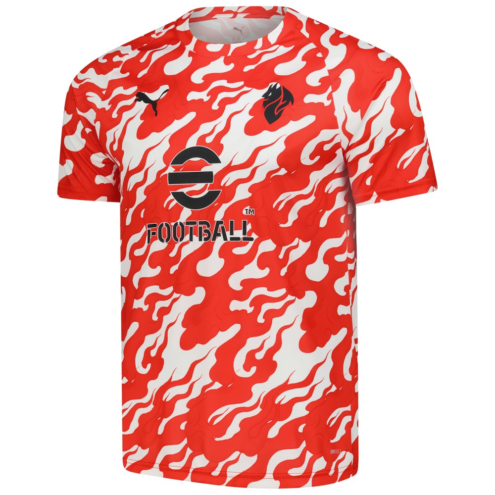 AC Milan 2025/26 Pre-Match dryCell Training Jersey Red - Puma outlet