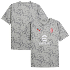 AC Milan 2025/26 Pre-Match Training Jersey Gray - Puma on sale