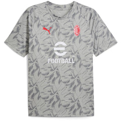 AC Milan 2025/26 Pre-Match Training Jersey Gray - Puma on sale