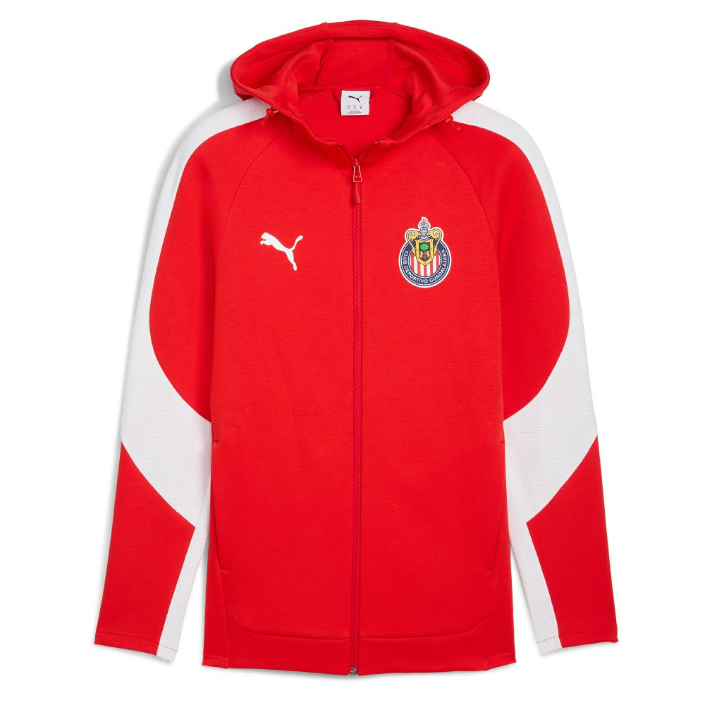 Chivas Evostripe Raglan Full-Zip Hooded Jacket Red - Puma sale