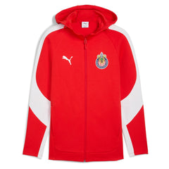 Chivas Evostripe Raglan Full-Zip Hooded Jacket Red - Puma sale