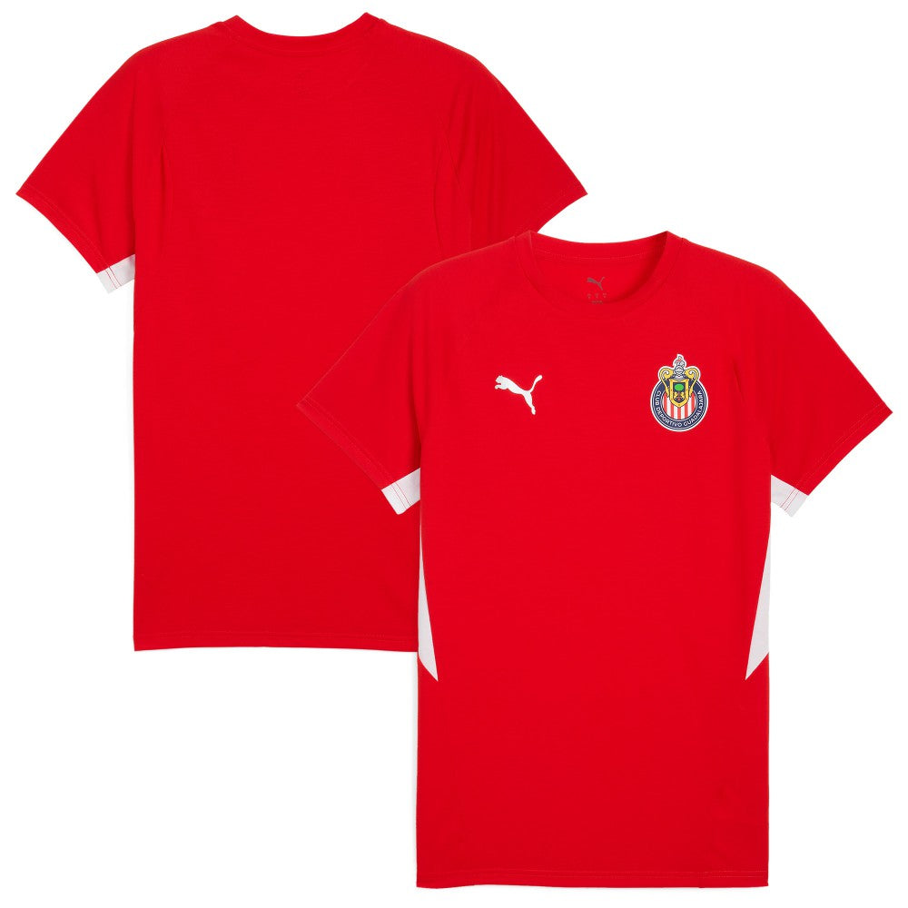 Chivas 2025/26 Evostripe Raglan T-Shirt Red - Puma for sale