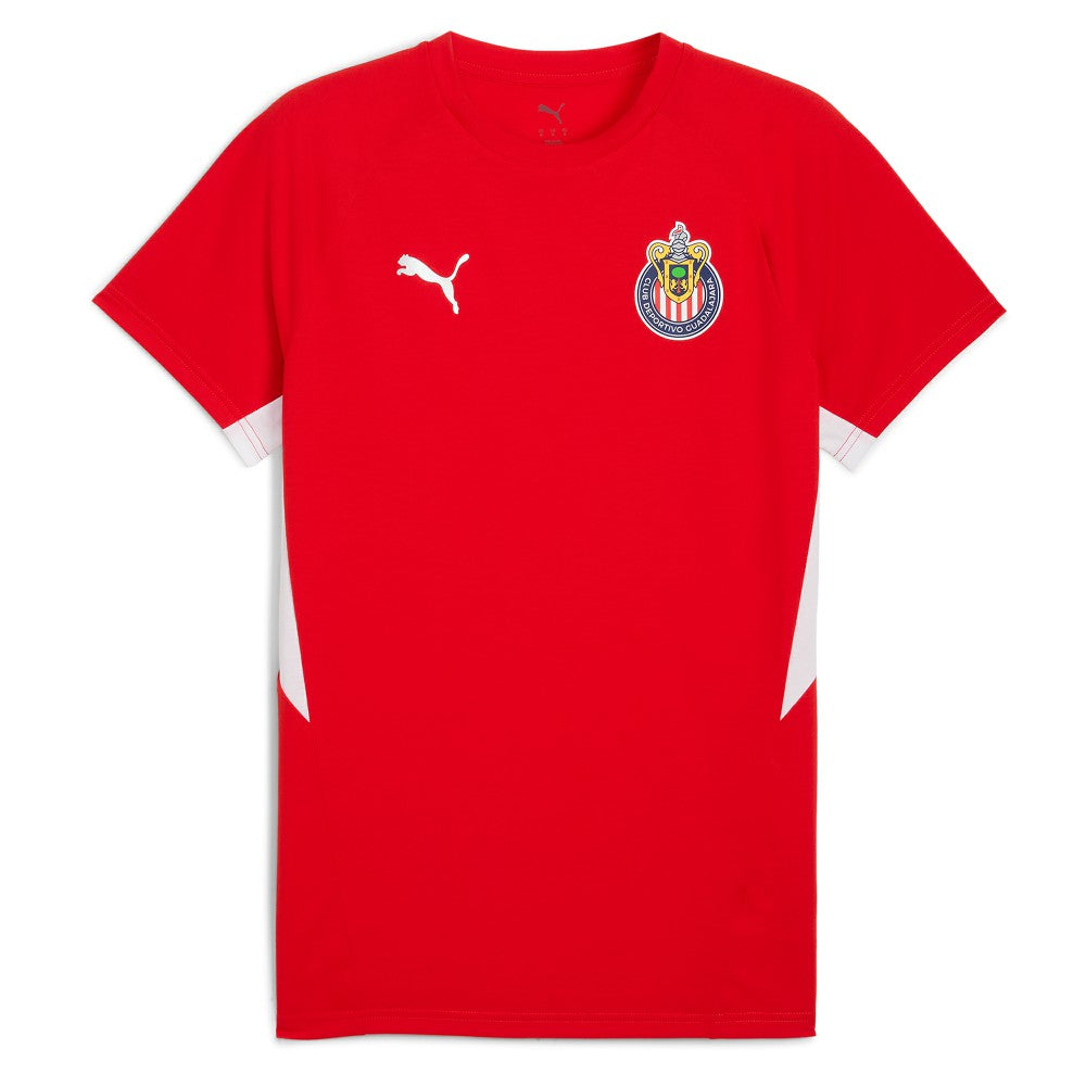 Chivas 2025/26 Evostripe Raglan T-Shirt Red - Puma for sale