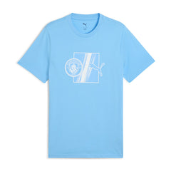 Manchester City ftblCulture T-Shirt Sky Blue - Puma for sale